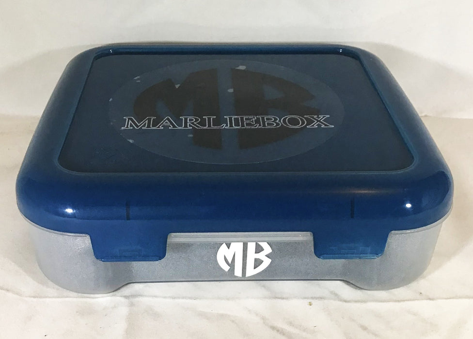 MARLIEBOX Shot Glass Accessory kit MB SM PL SHOT GLASS BLUE & SILVER