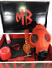 MARLIEBOX UPSCALE HERBAL ACCESSORY KITS MB RED/ BLACK GAS MASK HERBAL ACCESSORY KIT